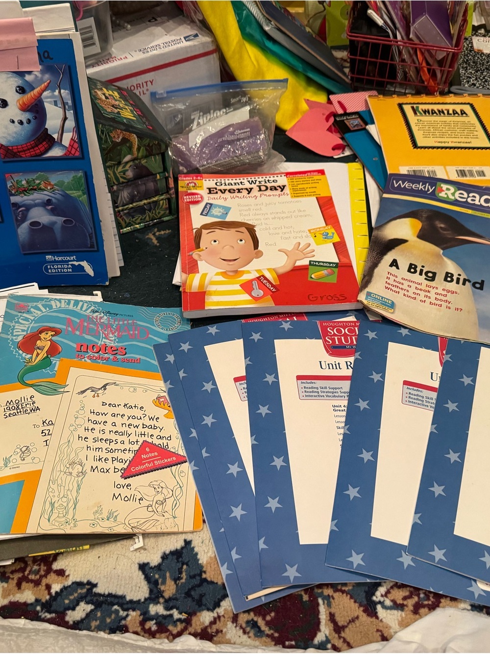 Educational Activity Workbooks for Kids - Blue Star Covers